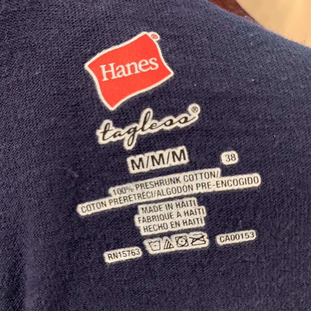 Hanes Short Sleeve MOON ROCKET RIDE Tee - Picture 3 of 3